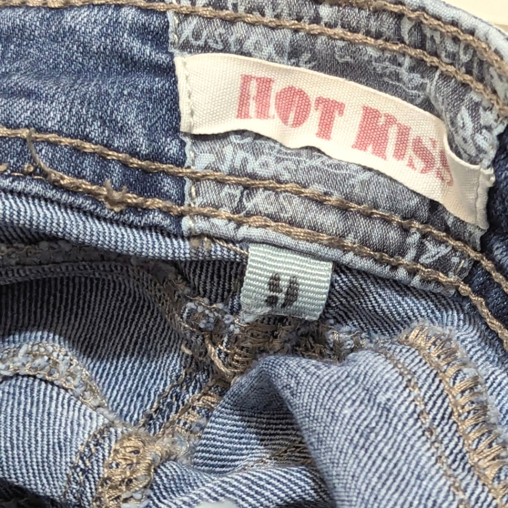 Hot Kiss | Vintage | High Waisted | Skinny Lily | y2k | Casual | Streetwear | - Picture 7 of 9